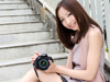 6月号【上條かすみ ＋ Canon EOS Kiss X7】4週目